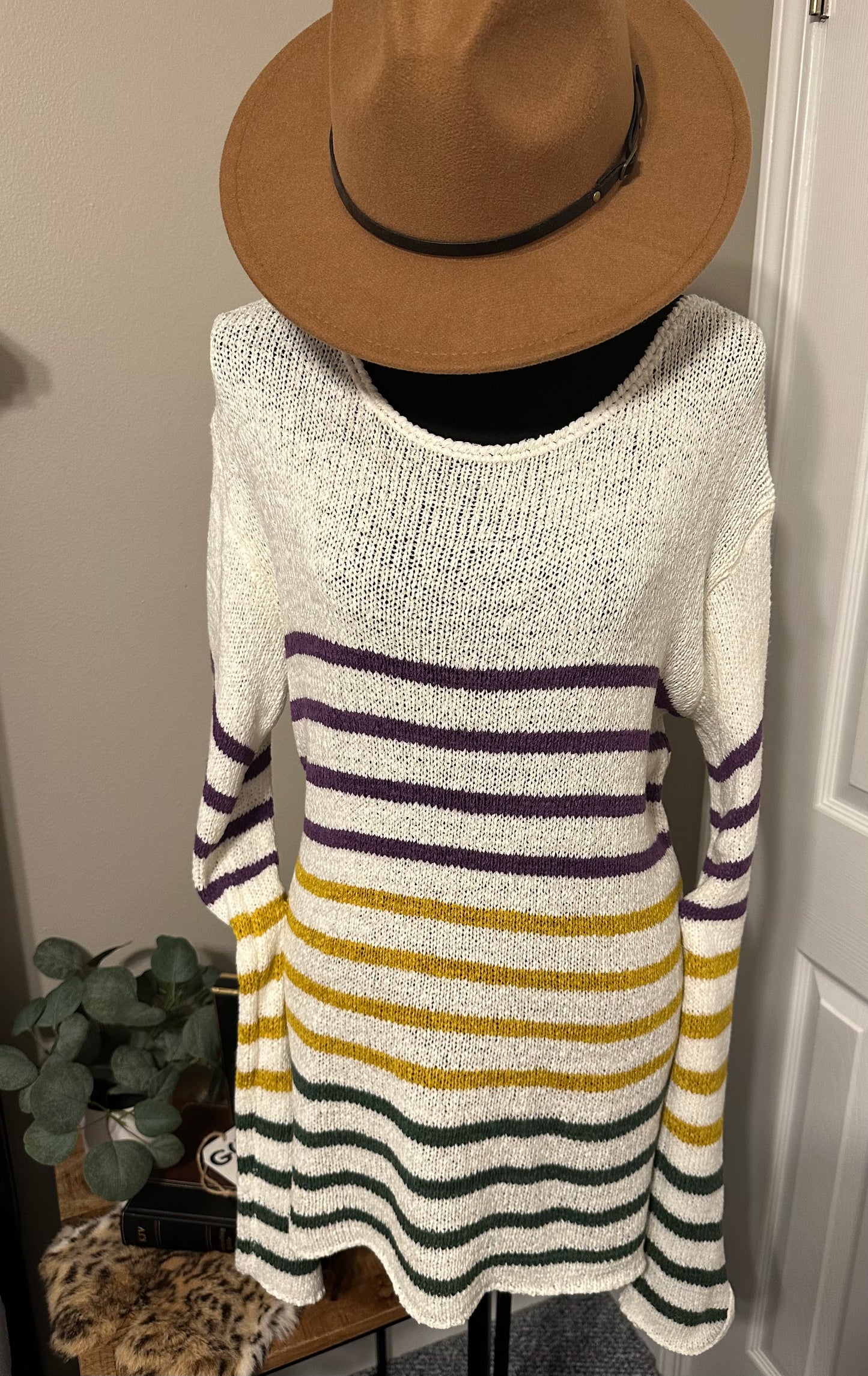 Mardi Gras Loose Fit Sweater